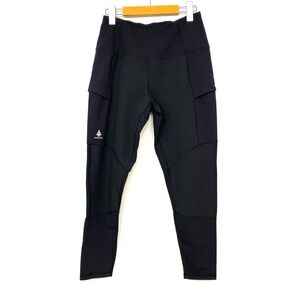 Woods Hiking Trekking Leggings Black Stretch Outdoor Trail Pants Women’s M